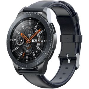 Huawei Watch GT Leren Band - Donkerblauw - 22mm
