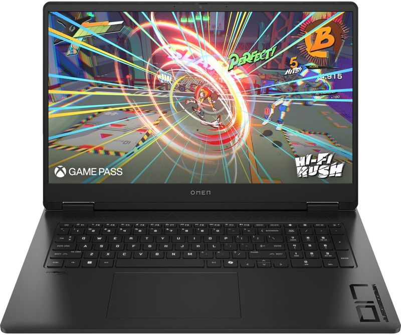 HP OMEN 17" Gaming Laptop  - 17-db0009nb - Shadow Black - QHD - RTX 4070 - Azerty toetsenbord met RGB verlichting