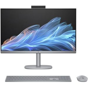 HP OmniStudio X 27" AIO - 27-cs1000nb - Meteor Silver - 4K - 5MP webcam met IR