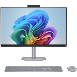 HP OmniStudio X 27" Next Gen AI AIO - 27-cs1003nb - Meteor Silver - 4K - 5MP webcam met IR