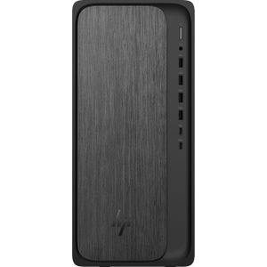HP OmniDesk Desktop - M02-0002nb - Gray Wood