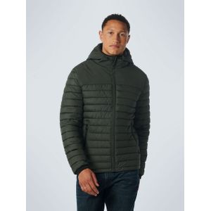 No Excess - Jas - Donker Groen - Met Capuchon