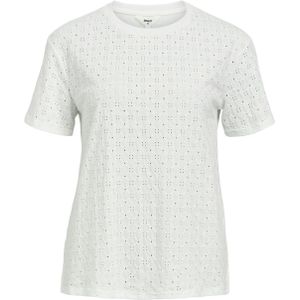 Object - RE SS T-shirt - Wit - Korte Mouwen - Regular Fit