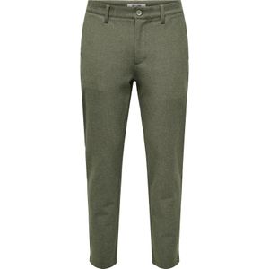 ONLY&SONS - ONSMARK SLIM BRUSH PIQUE 0353 - Broeken - Slim Fit