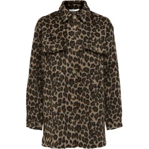 ONLANIMAL L/S SHACKET OTW - Silver Lining/LEO