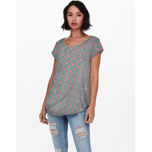 ONLNOVA LIFE S/S TOP AOP  PTM