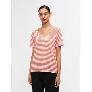 OBJTESSI SLUB S/S V-NECK NOOS