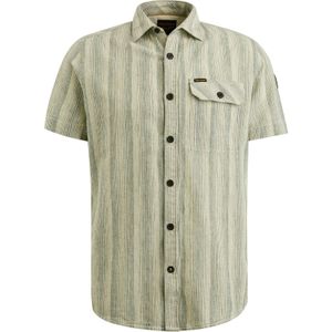 Short Sleeve Shirt Yarn Dyed Strip