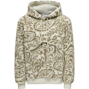 ONSBANKS REG PAISLEY HOODIE SWEAT