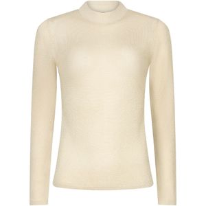 Ydence - Gebreide Top - Goud - Regular Fit