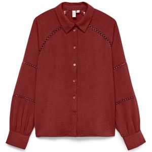 VERO MODA - VMGUSLA SHIRT WVN BTQ GA - Blouse - Dames