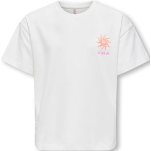 ONLY - KOGRUTH SOLEI LIFE TOP - T-shirt - Cloud Dancer - Katoen