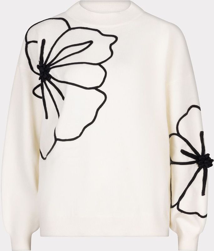 Sweater - Tape Flower Patch