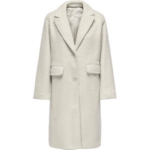 Only - ONLSANNE BOUCLE COAT - Lange Jas - Moonbeam