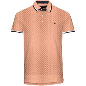 Jack & Jones - Jprpaulos Play Aop Blu - Poloshirt - Peach Nougat