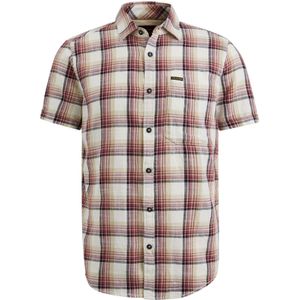 Short Sleeve Shirt Ctn Slub Weave