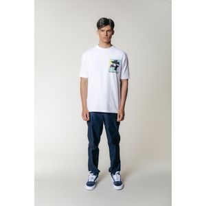 Colourful Rebel - Birds Frame Basic Tee - T-shirt - 100% Biologisch Katoen