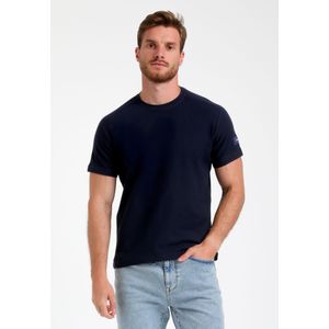 Gabbiano - Shirt - Navy - Heren - Regular Fit