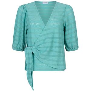 Lofty Manner - Blouse Top Amare Pd17 1 - Blauw - Dames