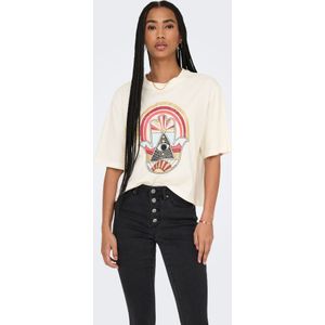 JDY - Carla Shirt - Crème Wit - Oversized Fit - Dames