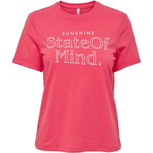 ONLTHEA REG S/S PARK TOP BOX JRS - Geranium/STATE