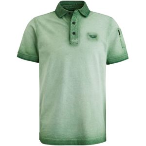 Short sleeve polo Cold dye pique