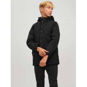 Jack & Jones - JJETIKO PARKA JNR - Zwart - Parka
