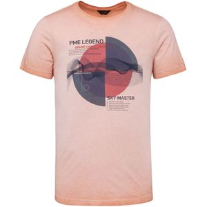 Short sleeve r-neck single jersey - Canyon Sunset