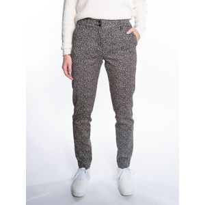 Red Button - Diana Fancy Spot - Skinny Broek - Black/ecru