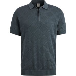 Short sleeve polo cotton modal