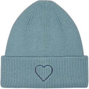 Only - ONLALPHA LIFE EMBROIDERED RIB BEANIE - Nachtblauw - Muts