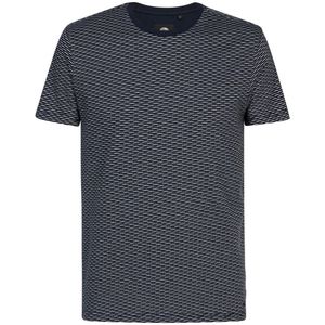 Petrol Industries - Heren Detail T-Shirt - Blauw