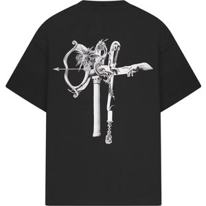 Off the Pitch - Loose Fit Tee - Zwart - T-shirt