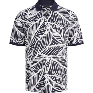 JPRBLALINEN SUMMER AOP SS POLO - Poloshirt