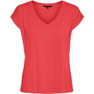 VERO MODA - VMFILLI SS V-NECK TEE NOOS - Dames - Blouses