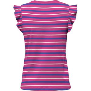 ONLMAY LIFE S/S FRILL V-NECK TOP BO