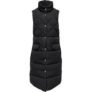 Kids Only - KOGNEWSTACY - Gewatteerde Bodywarmer - Zwart