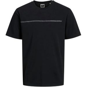 Jack & Jones - Jcofusion - T-shirt - Zwart - Korte Mouwen