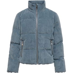 KOGEVIA CORD PUFFER JACKET OTW - Blue Mirage
