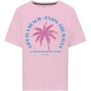 KIDS ONLY - T-shirt - O-hals - Korte Mouwen - Oversized Fit - Denim