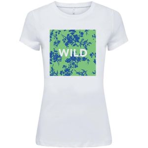 Only - Onllela Tee Box - T-shirt - Cloud Dancer/wild