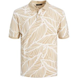 JPRBLALINEN SUMMER AOP SS POLO - Poloshirt