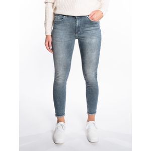 ONLY - ONLBLUSH MID SK ANK RW DNM REA158 - Skinny Fit Jeans - Mid Waist - Enkel Lengte