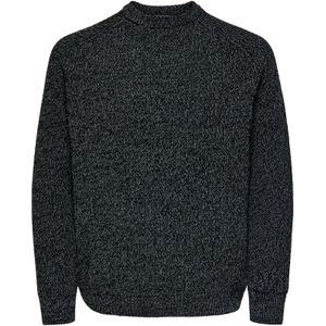 Only & Sons - Gebreide Trui - Ruimvallend - Ronde Halslijn