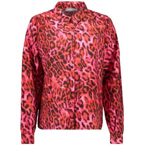 Blouse panter red