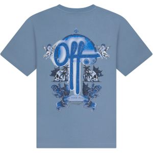 Off the Pitch - Higher Purpose - T-shirt - Lichtblauw - Korte Mouwen