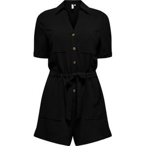 Only - Onlmacha Life Ss Cargo Playsuit - Jumpsuit - Zwart
