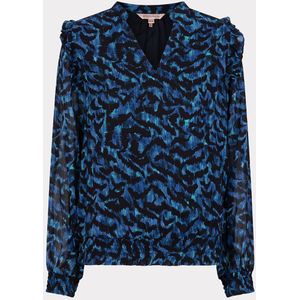 Blouse smock wild celebration 999 - 999 print