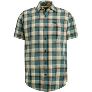 Short Sleeve Shirt Ctn Slub Weave