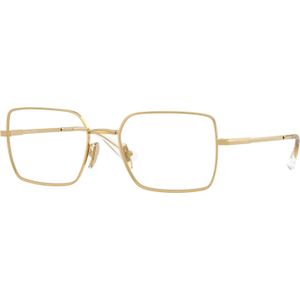 VOGUE EYEWEAR Vrouw VOGUE EYEWEAR VO4340 280 Optische monturen Metaal Goud Transparant Kwadraat Normaal